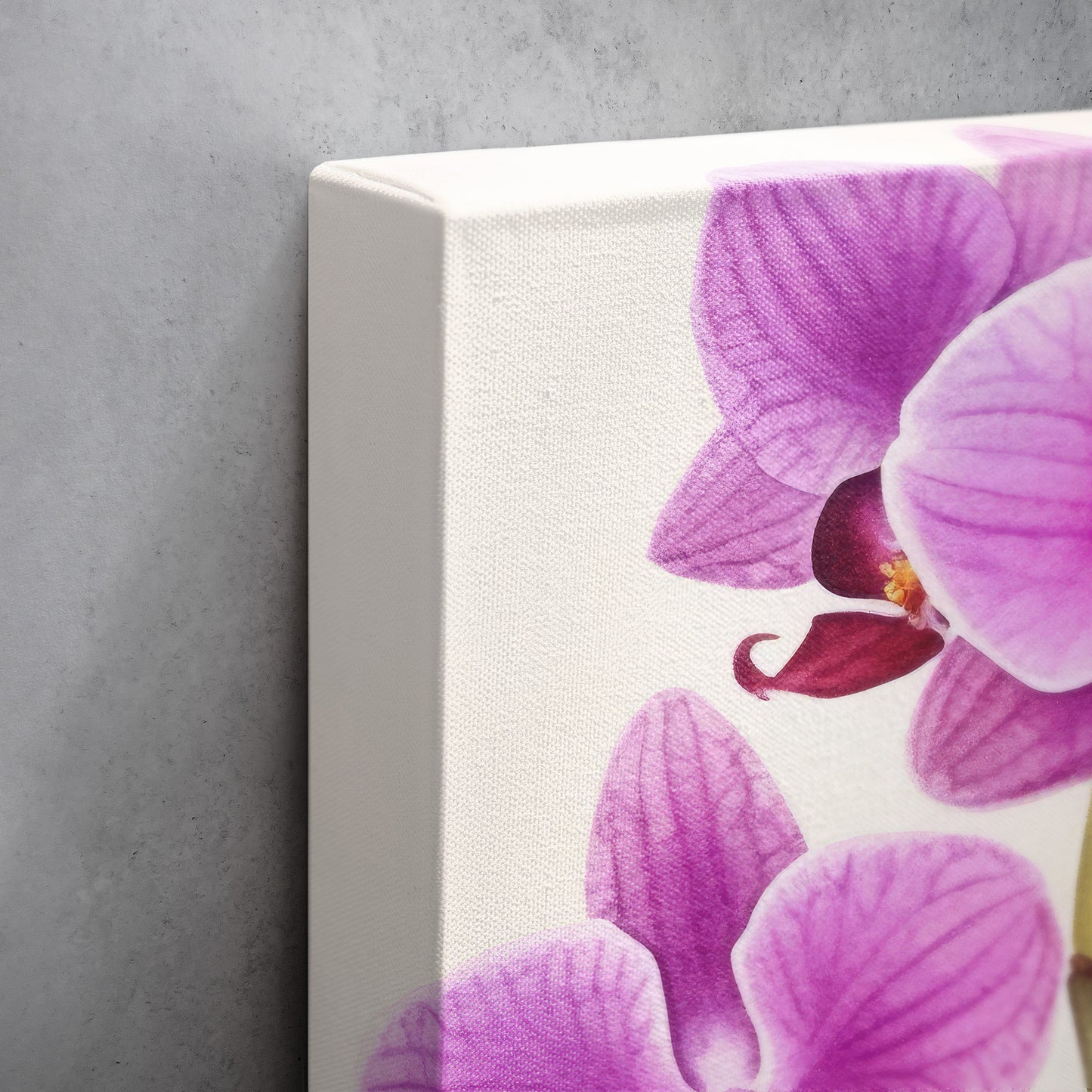 Orchid Watercolor – Pink Floral Botanical Art
